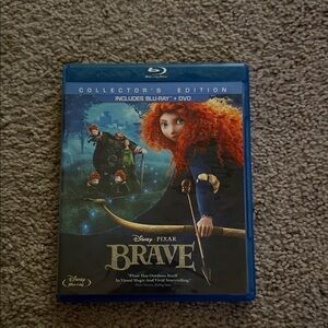 Disney Brave Blu-ray with Blue Case